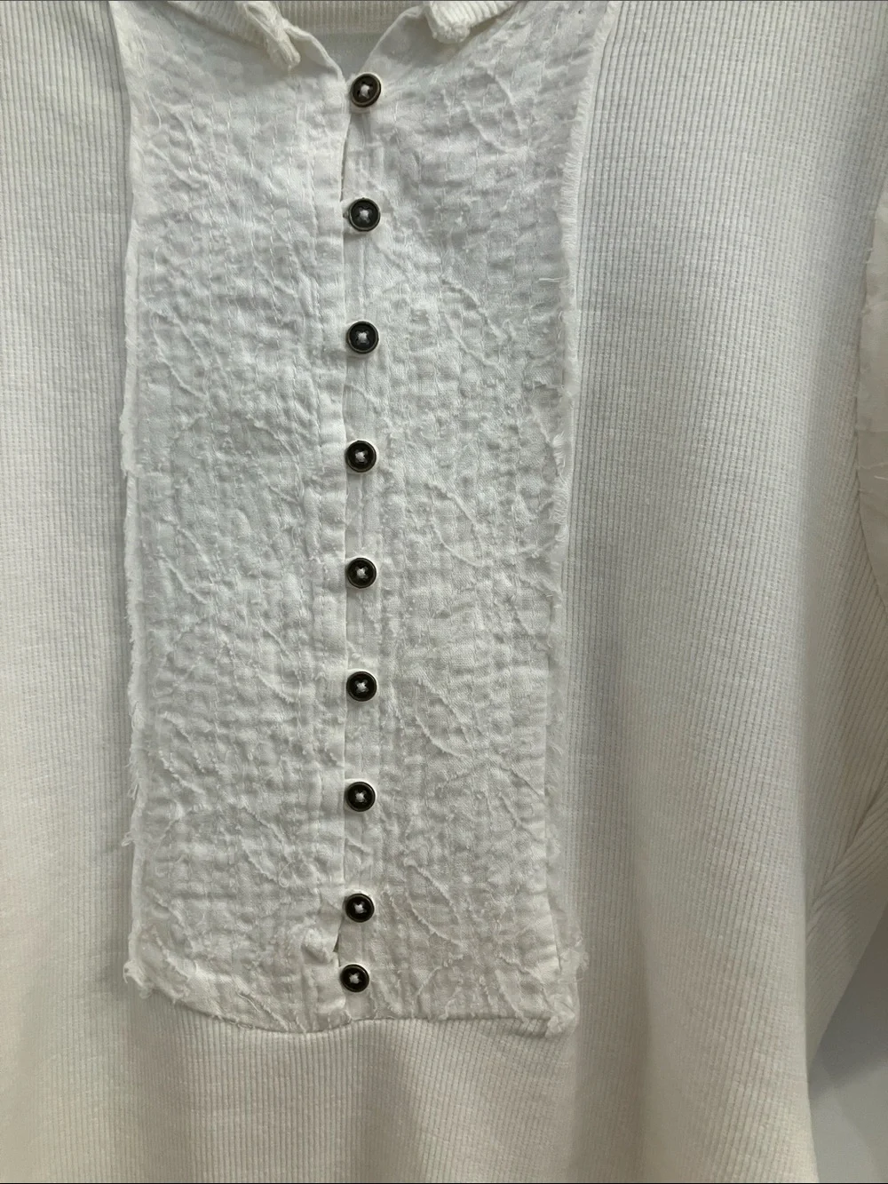 Anthropologie Pilcro Bella Henley Top